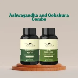 Rasayanam ashwagandha + gokshura: the ultimate combo for men