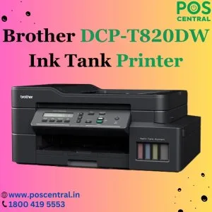 What are the features of the brother dcp-t820dw wireless printer