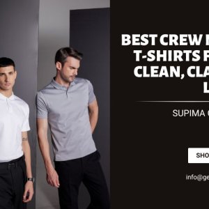 Best crew neck t-shirts for a clean, classic look | supima cotto