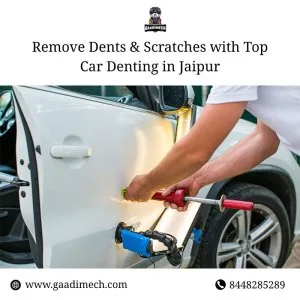 Remove dents & scratches with top car denting in jaipur