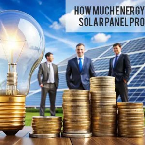 How much energy does a solar panel produce? - kcp solar