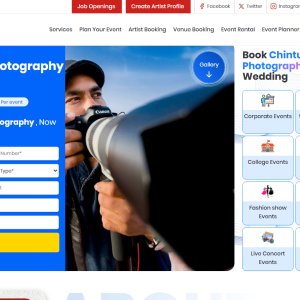 Book photographers