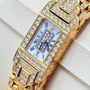 Buy audemars piguet gold & diamond set watch at the best price