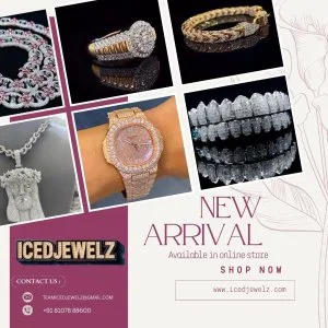 Shine brilliantly with iced out jewelry