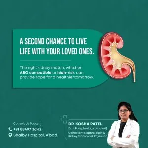 Best kidney specialist in ahmedabad – dr kosha patel