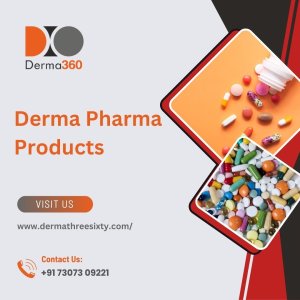 Top-quality derma pharma products by derma three sixty