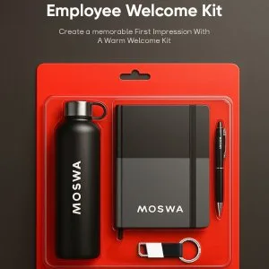 Custom employee welcome kit – branded corporate gifts