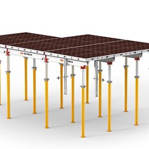 Advanced slab formwork system with integrated slab edge protecti