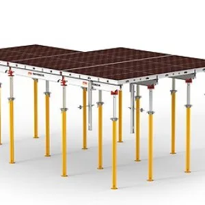 Advanced slab formwork system with integrated slab edge protecti