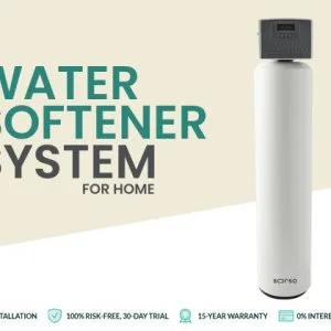 Cleaner water everyday with a water softener system for home
