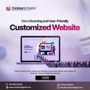 Website design company in patna | clickkart digital