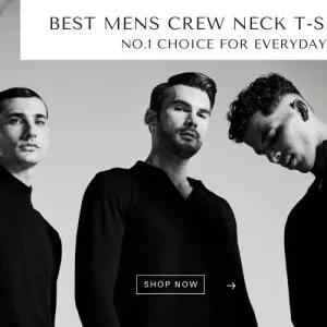 Best mens crew neck tshirt | no1 choice for everyday wear