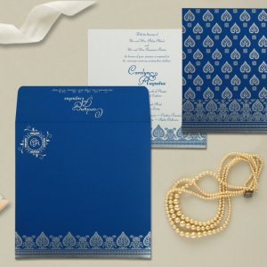 Custom screen printed wedding invitations | unique & stylish des