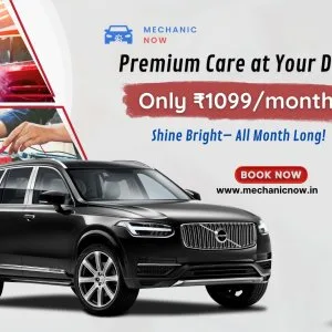 Doorstep car cleaning with affordable monthly plan