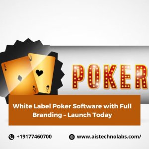 White label poker software with full branding – launch today