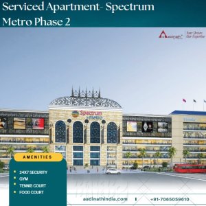 Modern serviced apartments available – spectrum metro phase 2