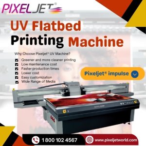Uv flatbed printing machine || a digital machine
