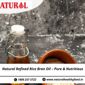 Natural refined rice bran oil – pure & nutritious