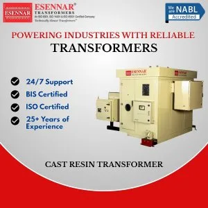 Cast resin transformer