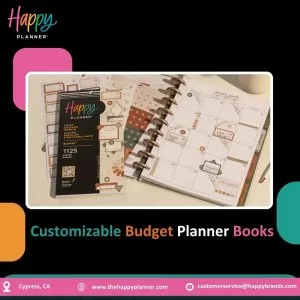 Get organized with a stylish budget planner