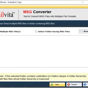 Easily migrate batch emails from msg files to various formats