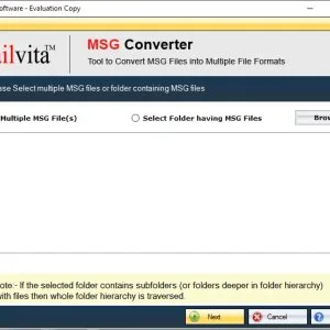 Easily migrate batch emails from msg files to various formats