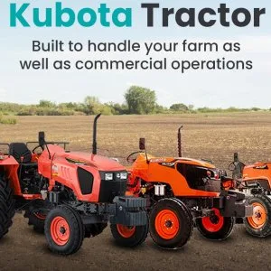 Find the kubota tractors with price, and features