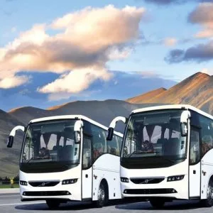 Volvo bus hire