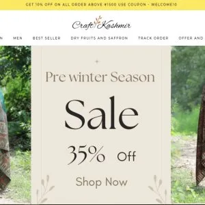Shop the royal look – printed shawls by craft kashmir