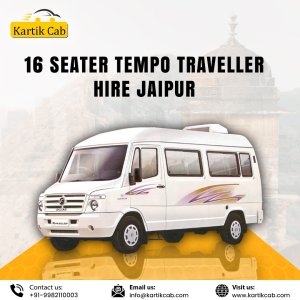 16 seater tempo traveller hire jaipur