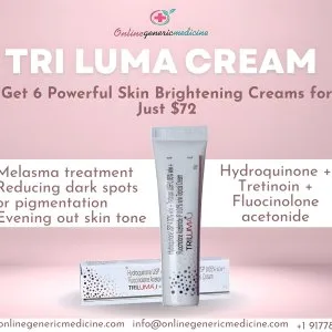 Tri luma cream for melasma | buy online today at onlinegenericme