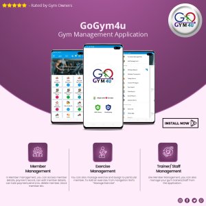 Gogym4u - all-in-one gym management app for fitness clubs