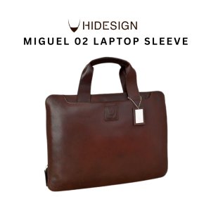 Premium leather laptop sleeve | hidesign