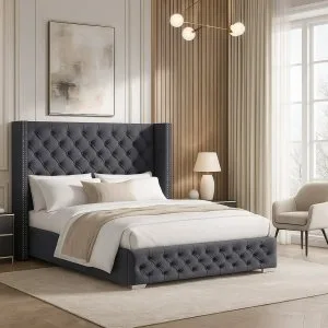 Ottoman storage bed that combines style and function
