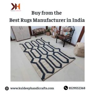 Buy from the best rugs manufacturer in india