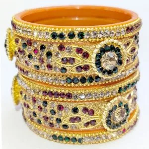 Lac tree bangles