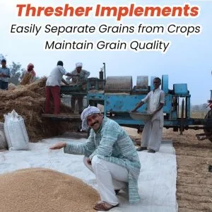 Find thresher machines for single or multi crops