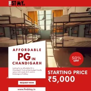 Pg accommodation in chandigarh