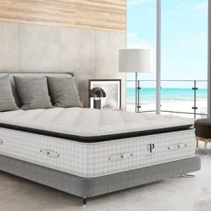 Experience pure comfort with our natural latex bed