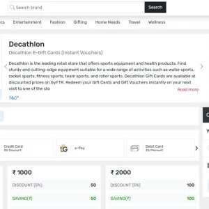 Decathlon gift card – the ultimate digital voucher for sports lo