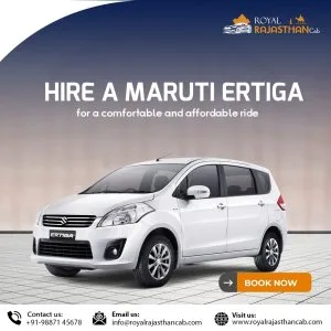 Ertiga car hire for jaipur tours – book now