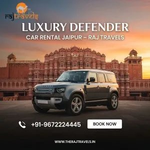 Luxury defender car rental jaipur – raj travels