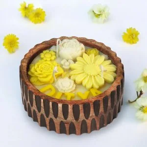 Custom made wedding candles | personalised candle gifts - miaaka