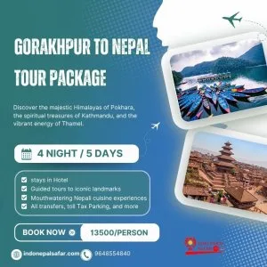 Nepal tour package from gorakhpur