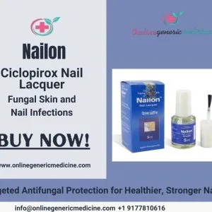 Treat fungal nails with nailon | buy at onlinegenericmedicine
