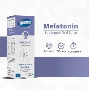 Vitonnix melatonin sublingual oral spray