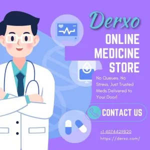 Derxo® online medications delivered fast across usa