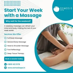 Start your week with a massage : why wait for the weekend?
