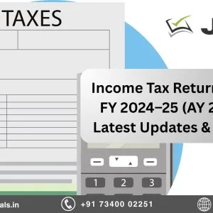 Itr filing for fy 2024–25 made easy with js financial services