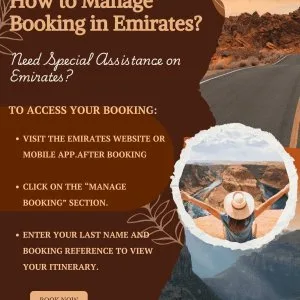 How to manage booking in emirates?